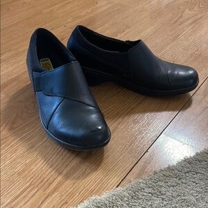 Black Slip-On Shoes